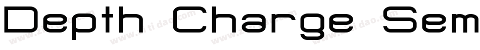 Depth Charge SemiPhat字体转换